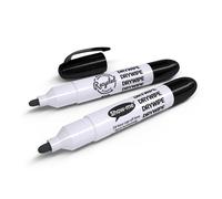 Show-me STM50 Teacher Drywipe Marker - Black (Pack of 50)
