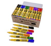 Show-me Flipchart Marker Medium Bullet - 2 mm Assorted 4Pack of 8