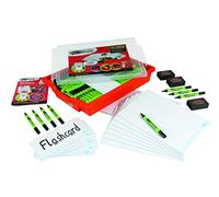 Show-me GTC/SMB Plain Whiteboards in Gratnell's Tray, Class Kit (Pack of 30)