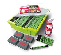 Show-me Drywipe Marker Medium Tip Black (200 Pack)