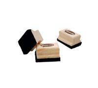 Show-me Mini Wooden Handled Felt Whiteboard Eraser (30 Pack)