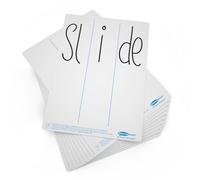 Show-me Pack of 10 x A4 Phonics Progression Drywipe Boards