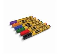 Show-me Show-Me Flipchart Markers Bullet-Tip Assorted (Pack of 6)