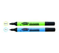 Show-me Drywipe Marker Medium Tip Black (10 Pack)