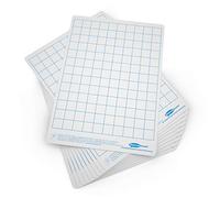 Show-me SRG10 A4 Super tough Squared Dry wipe Boards (Pack of 10)