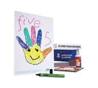 Show-me SUPERTOUGH Whiteboard A4 Plain (35 Pack)