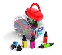 SHOW-ME Swash Mini Highlighters Tub - 5 Assorted Colours - Set of 50 - MHL50T