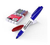 Show-Me Teacher Drywipe Marker Assorted Colours (Pack 4) - Stm4