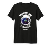 Show Me The Curvature - Flat Earth T Shirt Premium T-Shirt