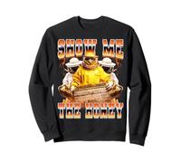 Show Me The Honey Beekeeper Beekeeping Honey Lover Hive 90s Sweatshirt