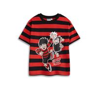 Show Me The Merch Boy's Beano Short Sleeved T-Shirt | Boys Red | Official Merch | Size: 7-8 Years Show Me The Merch Red 7-8 Years