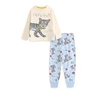 Show Me The Merch Tabby Mctat Long Sleeve Long Leg Pyjama Set | Unisex Kids | Size: 2-3 Years Show Me The Merch Multicolor 2-3 Years