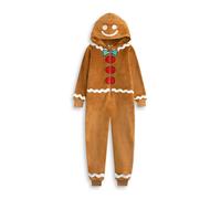Show Me The Merch Unisex Kids Brown Gingerbread Onesie - 18-24 Months