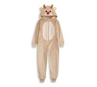 Show Me The Merch Unisex Kids Brown Rudolph Onesie - 18-24 Months
