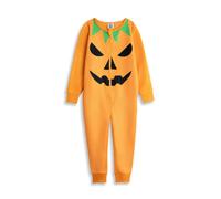 Show Me The Merch Unisex Kids Orange Pumpkin Onesie - 3-4 Years