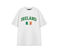 Show Me The Merch Unisex White Ireland Short Sleeved T-Shirt - XX-Large