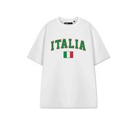 Show Me The Merch Unisex White Italy Short Sleeved T-Shirt - XX-Large