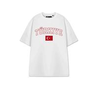 Show Me The Merch Unisex White Turkey Short Sleeved T-Shirt - XX-Large
