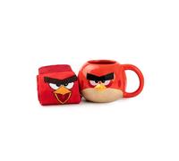 Show Me The Merch Women's Angry Birds Mug & Sock Gift Set | Red | Official Merch Show Me The Merch Red