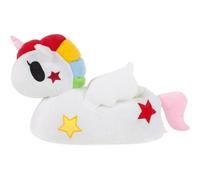 Show Me The Merch Women's Vanilla Underground Unicorn 3D Slippers | Girls White | Officially Licensed Merch | Size: 1-2 Show Me The Merch White 1-2