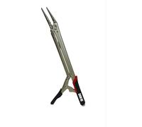 SHOW ME TOOLS 15" Extended Reach Locking Pliers with Ergonomic Grip Handle - Heavy Duty Long Nose Vise Grip for Tight Spaces - Chrome Vanadium Steel - Quick-Release Lever