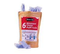 Show-Me Whiteboard Cleaner Refill Sachets (Pack of 6) WCE500R6