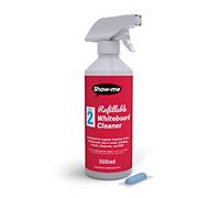 Show-me Stage 2 Whiteboard Cleaner, Refillable, keep your whiteboards clean and go super green!