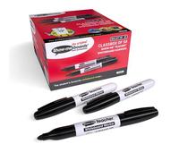 Show-me whiteboard markers in black ink (Pack 50) - STM50