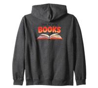 Show me your books for book lovers Zip Hoodie