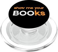 Show Me Your Books PopSockets PopGrip for MagSafe