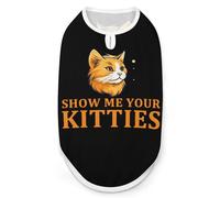 Show Me Your Kittie's Dog Clothes Dogs Jacket Pet Shirts Coats for Summer Apparel M
