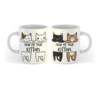 Show Me Your Kitties | Funny Gift Idea Cup Tea Coffee | 11oz White Mug
