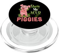 Show Me Your Piggies PopSockets PopGrip for MagSafe