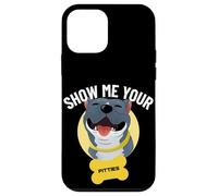 Show Me Your Pitties Funny Pitbull Dog Lovers Case for iPhone 12 mini
