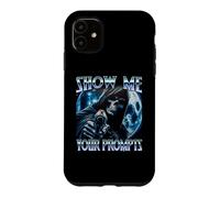 Show Me your Prompts Funny AI Prompt Engineering Skeleton Case for iPhone 11