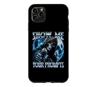 Show Me your Prompts Funny AI Prompt Engineering Skeleton Case for iPhone 11 Pro Max