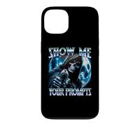 Show Me your Prompts Funny AI Prompt Engineering Skeleton Case for iPhone 13