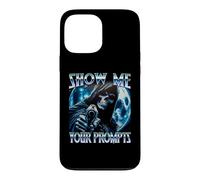Show Me your Prompts Funny AI Prompt Engineering Skeleton Case for iPhone 13 Pro Max