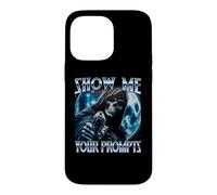 Show Me your Prompts Funny AI Prompt Engineering Skeleton Case for iPhone 14 Pro Max