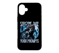 Show Me your Prompts Funny AI Prompt Engineering Skeleton Case for iPhone 16 Plus