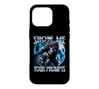 Show Me your Prompts Funny AI Prompt Engineering Skeleton Case for iPhone 16 Pro