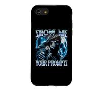 Show Me your Prompts Funny AI Prompt Engineering Skeleton Case for iPhone SE (2020) / 7/8