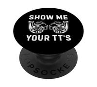 Show Me Your TT's Twin Turbo Funny Mechanic Car Enthusiast PopSockets Adhesive PopGrip