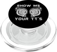 Show Me Your TT's Twin Turbo Funny Mechanic Car Enthusiast PopSockets PopGrip for MagSafe