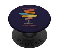 Show Me Your Ways, O Lord; Teach Me Your Paths. PopSockets Adhesive PopGrip