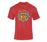 Show Racism Wear Red Day T Shirt - Red Card 25 Anti-Racism Top for Kids and Adults, Awareness School Event Outfit 5-6 Years 01