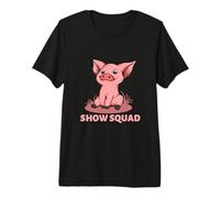 Show Squad - Showing Pigs At The Fair Premium T-Shirt