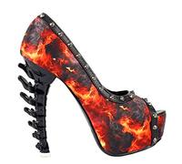 SHOW STORY Cute Sexy Romantic Fashion Gift for Her Pumps,LF80637RD40,7UK,Red
