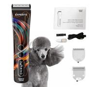 Show Tech Experto Cordless Trimmer, Your Dog Grooming Expert, Powerful Rotary Smart-Clip Motor, Quiet 60dB, 5 Speed Settings
