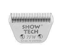 Show Tech Pro Wide Snap-on Clipper Blade - Wide Width for Larger Breeds - Ultra-Fine Finish - Carbon Steel - #7FW